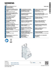 Siemens SIRIUS 3RA2943-1BB1 Instructions De Service Originales