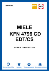 Miele KFN 4796 Serie Mode D'emploi