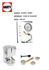 Russell Hobbs 13488-56 ELEGANCE Mode D'emploi