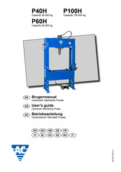 AC P60H Guide De L'utilisateur