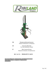 Ribimex RIBILAND PREHLS8T/VN Manuel D'instructions Et D'utilisation