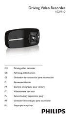 Philips ADR810 Mode D'emploi