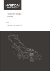 Hyundai power products HTDT5273 Instructions Originales