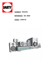 Philips MX-3800 Manuel D'utilisation