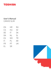 Toshiba CANVIO SLIM HDTD310ES3DA Mode D'emploi
