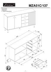 finori MZA51C/137 Instructions De Montage