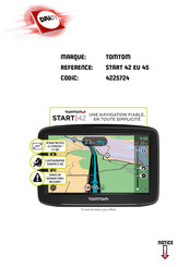 TomTom START 42 EU 45 Manuel D'utilisation