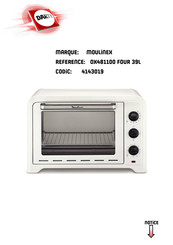 Moulinex M4000 Mode D'emploi