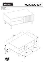 finori MZA55A/137 Instructions De Montage