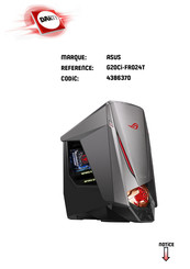 Asus G20CI-FR024T Manuel De L'utilisateur