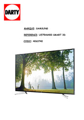 Samsung UE75H6400 E-Manual