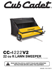 Cub Cadet CC-4222V2 Mode D'emploi