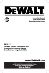 DeWalt DCS312B-CA Guide D'utilisation