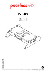 peerless-AV PJR250 Mode D'emploi