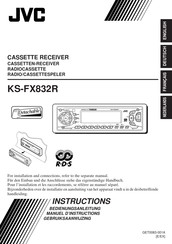 JVC KS-FX832R Manuel D'instructions