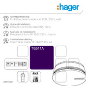 hager TG511A Guide D'installation