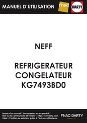 NEFF KG7493BD0 Mode D'emploi