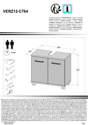 Forte Veris VERZ12-C764 Notice De Montage
