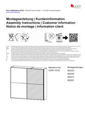 Rauch Fifty AZ681.0US2 Notice De Montage