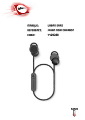 Urbanears Jakan Guide De L'utilisateur