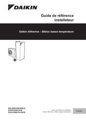 Daikin Altherma EHVH-CB Guide De Référence Installateur