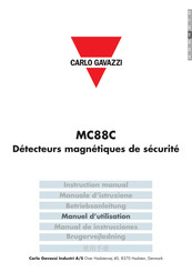 CARLO GAVAZZI MC88C Manuel D'utilisation