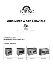 Forno FFSGS6239-36 Guide D'installation