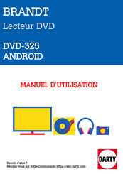 Brandt DVD-325 Notice D'utilisation