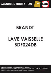 Brandt BDF024DX Mode D'emploi