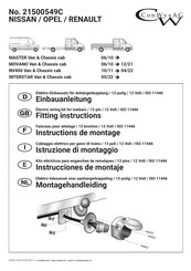 ConWys AG 21500549C Instructions De Montage