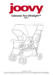 Joovy Caboose Too Ultralight 0087X Mode D'emploi