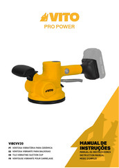 VITO PRO POWER VIBCVV20 Mode D'emploi