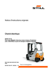 Still RX60 25-35 Notice D'instructions Originale