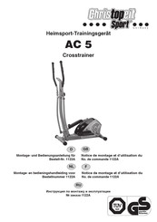 Christopeit Sport 1122A Notice De Montage Et D'utilisation