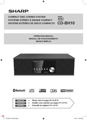 Sharp CD-BH10 Mode D'emploi