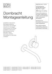 Dornbracht 36 860 660-FF Instructions De Montage