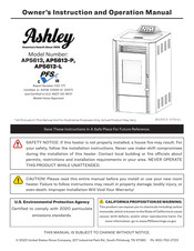 Ashley AP5613-L Manuel D'instructions Et D'utilisation Du Propriétaire