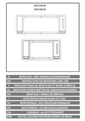 AIRFORCE EICO E20 80 Prescriptions De Montage Et Mode D'emploi