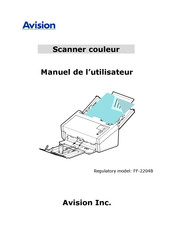 Avision FF-2204B Manuel De L'utilisateur