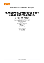 Lotus FTT-610ETX Serie Instructions Pour L'installation Et L'emploi