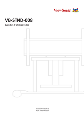 ViewSonic VB-STND-008 Guide D'utilisation