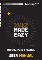 Beamz Pro BTF50Z MINI Fresnel Mode D'emploi