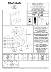 Trasman 8254 CUBE Notice De Montage