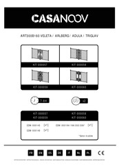 Casanoov ART300B160 VELETA Instructions De Montage