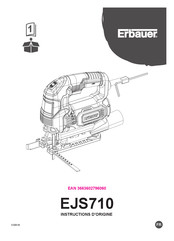 Erbauer EJS710 Instructions D'origine