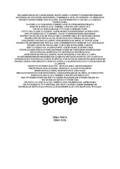 Gorenje IDKG 9545 E Instructions D'utilisation