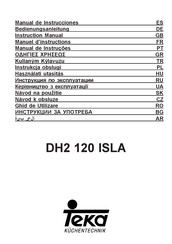 Teka DH2 120 ISLA Manuel D'instructions