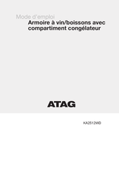 Atag KA2512WD Mode D'emploi