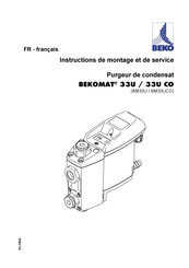 Beko MAT 33U CO Instructions De Montage Et De Service