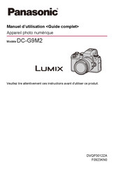 Panasonic LUMIX DC-G9M2 Manuel D'utilisation